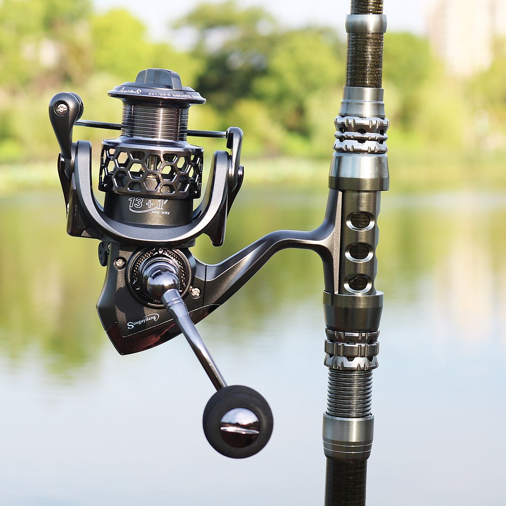 Sougayilang left-right handle compatibility enables customizable grip for both hands.