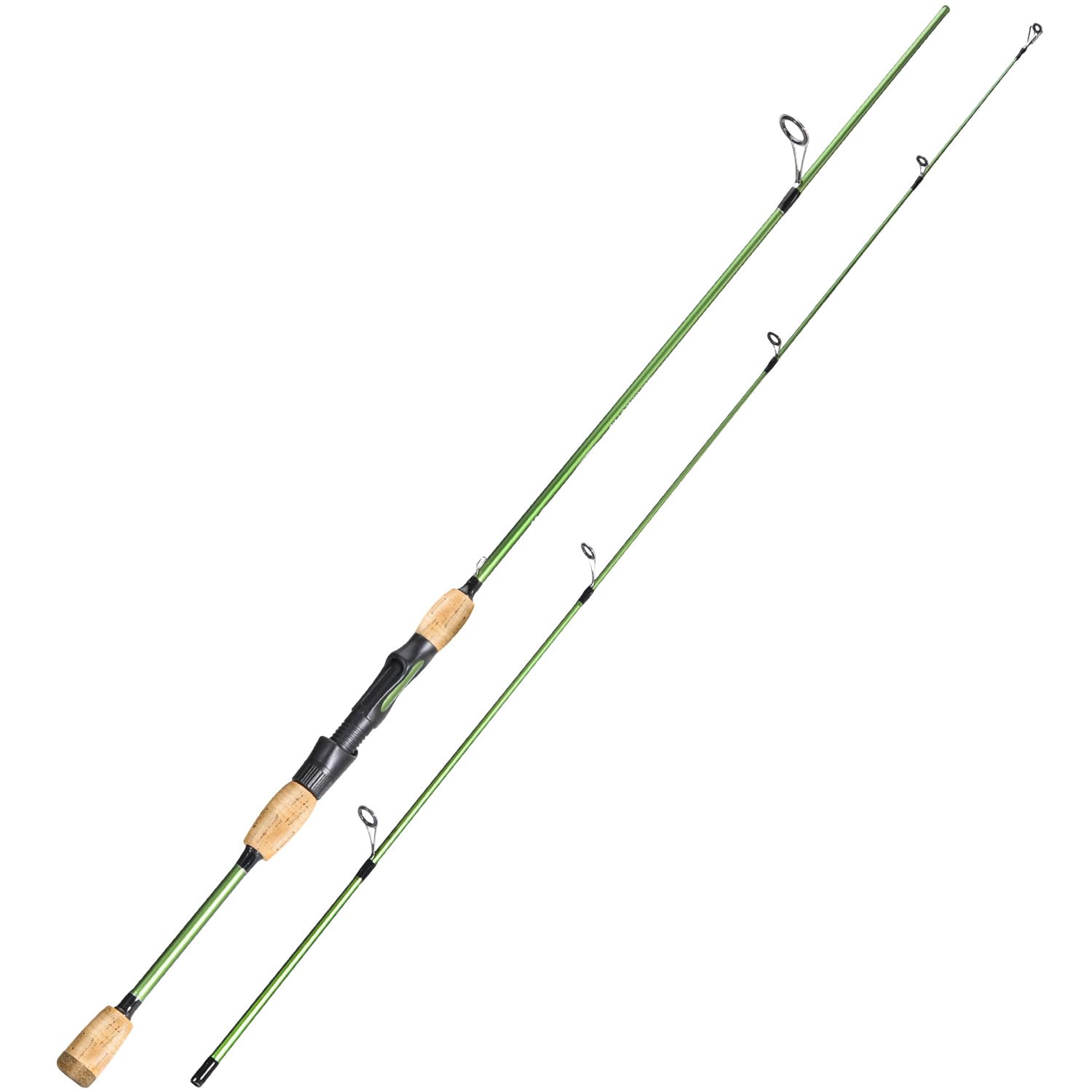 Sougayilang lightweight cork grips provide all-day comfort during long fishing sessions.