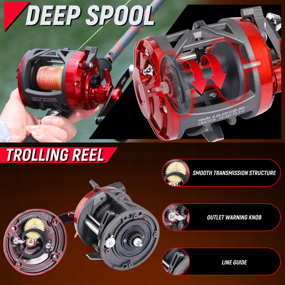 Sougayilang lightweight sensitive rod delivers feel of every strike.
