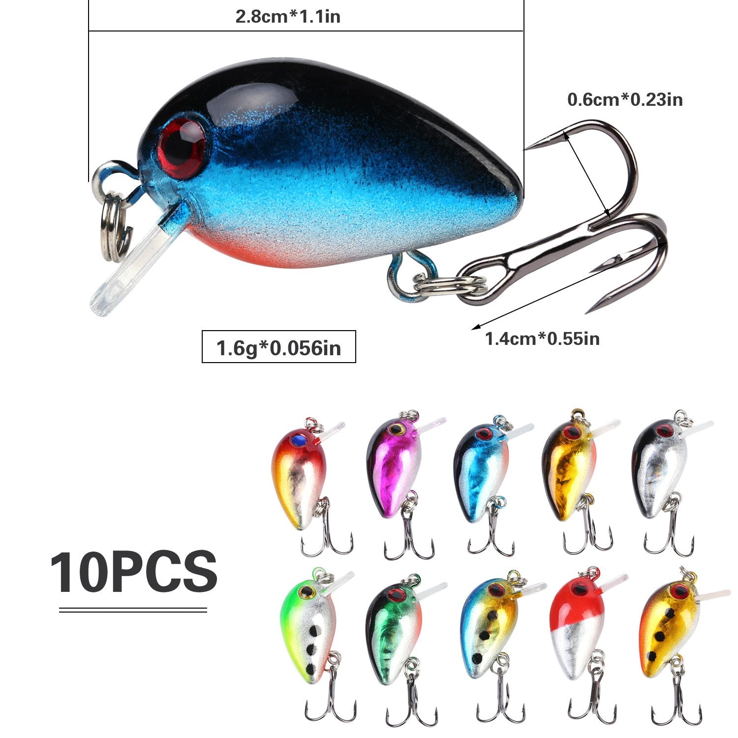 Lure features gravity ball for longer casts