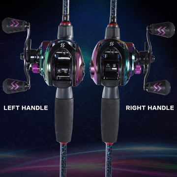 Sougayilang magnetic braking system with ten magnets enables adjustable spool control.
