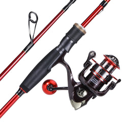 Sougayilang Megalodon 2pc rod-reel assembly for versatile fishing setups