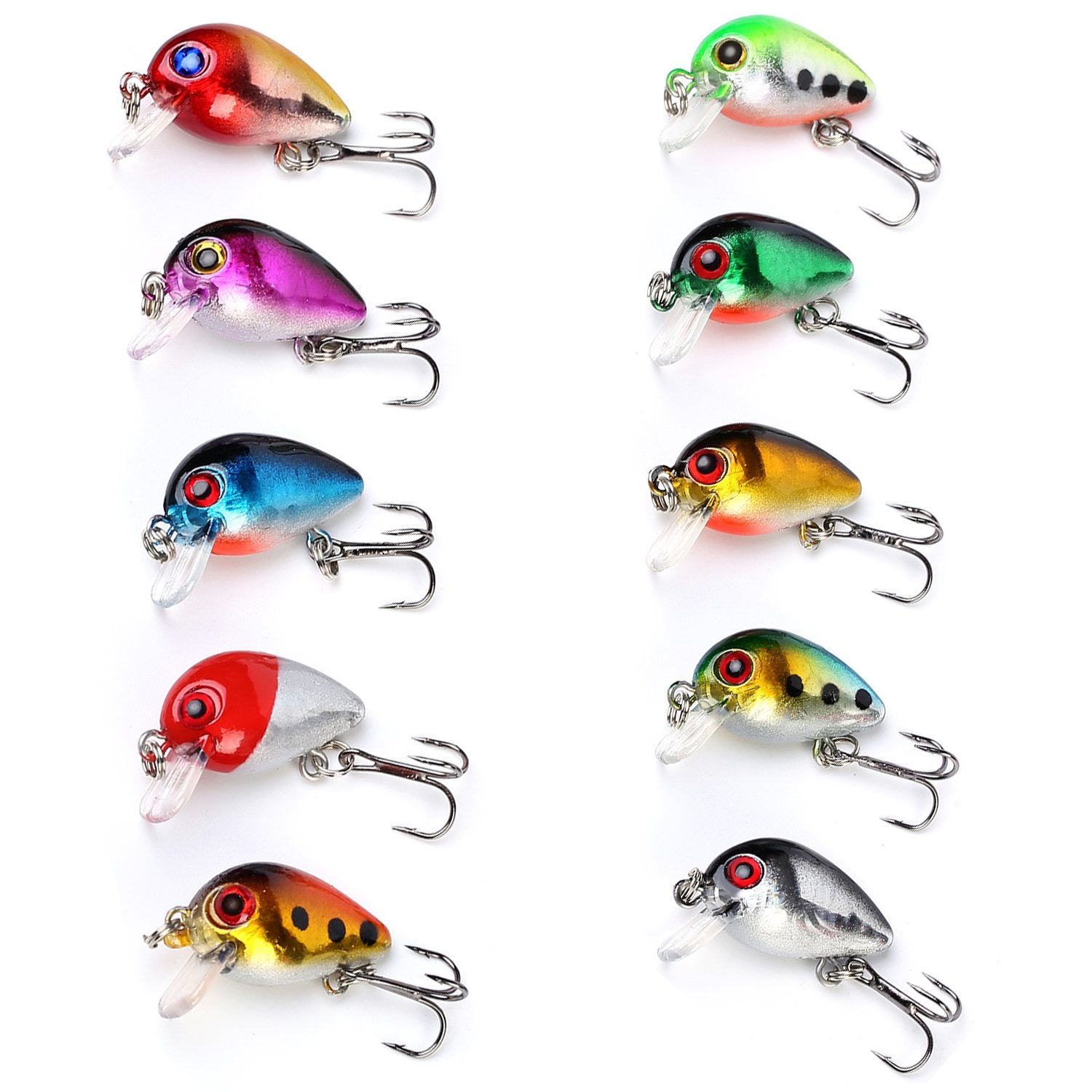 Mini ice fishing lure topwater 2.6 cm 1.6 g