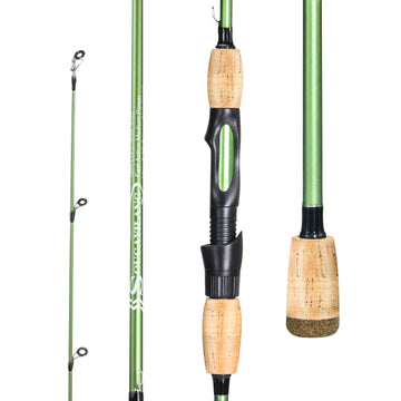 Sougayilang Olivar LG 24-ton carbon blank showcases lightweight strength for sensitive casts.