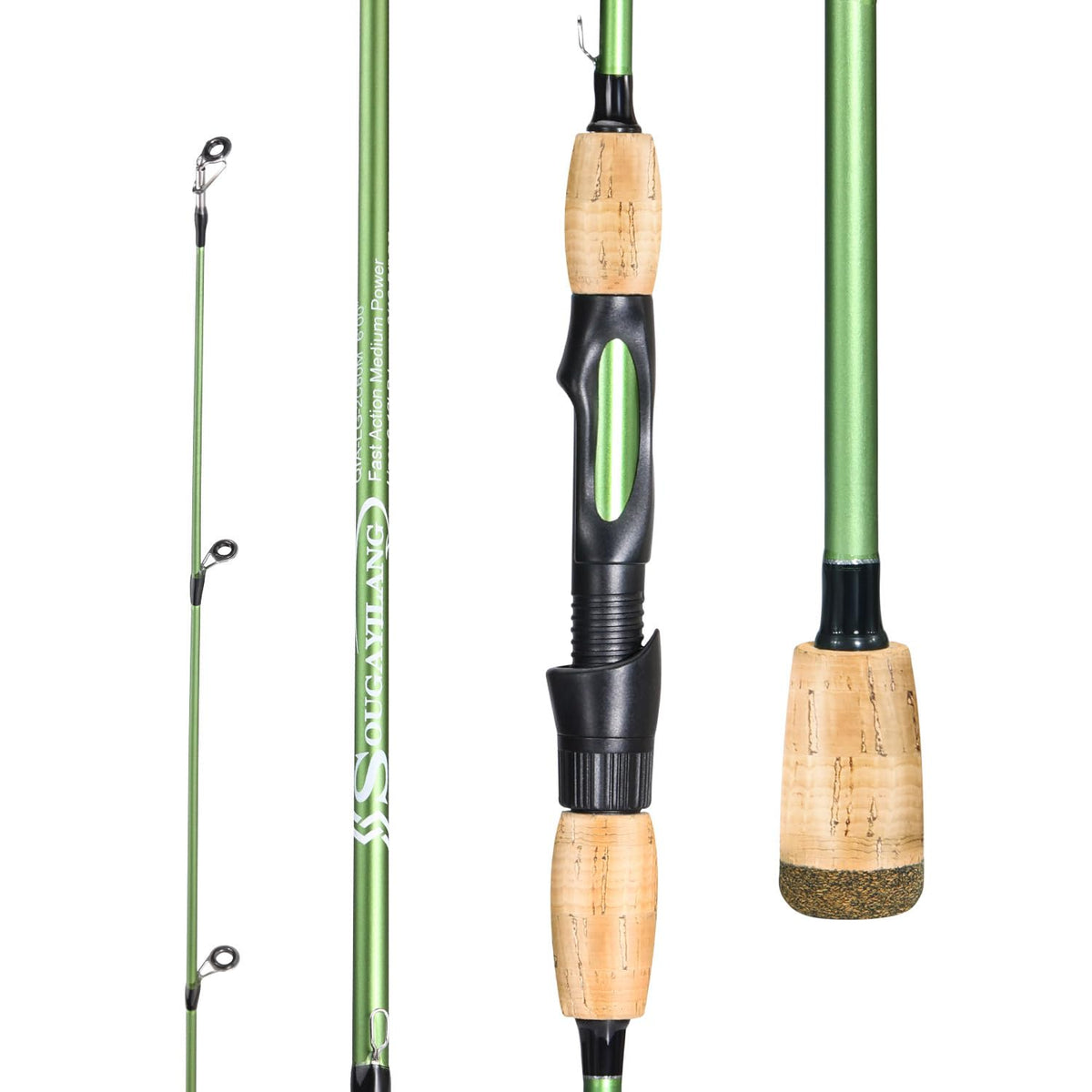 Sougayilang Olivar LG 24-ton carbon blank showcases lightweight strength for sensitive casts.