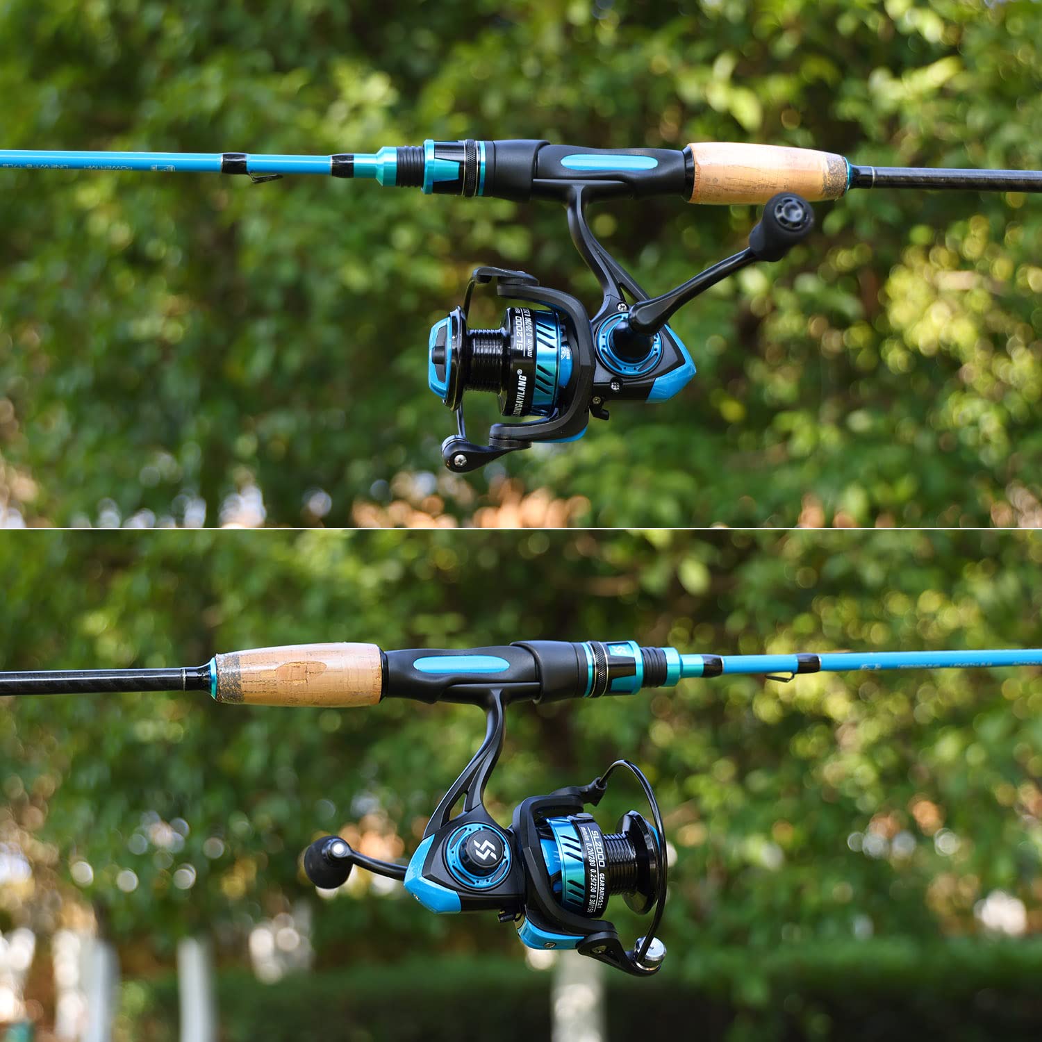 Sougayilang on-water setup with reel and rod in action for real use