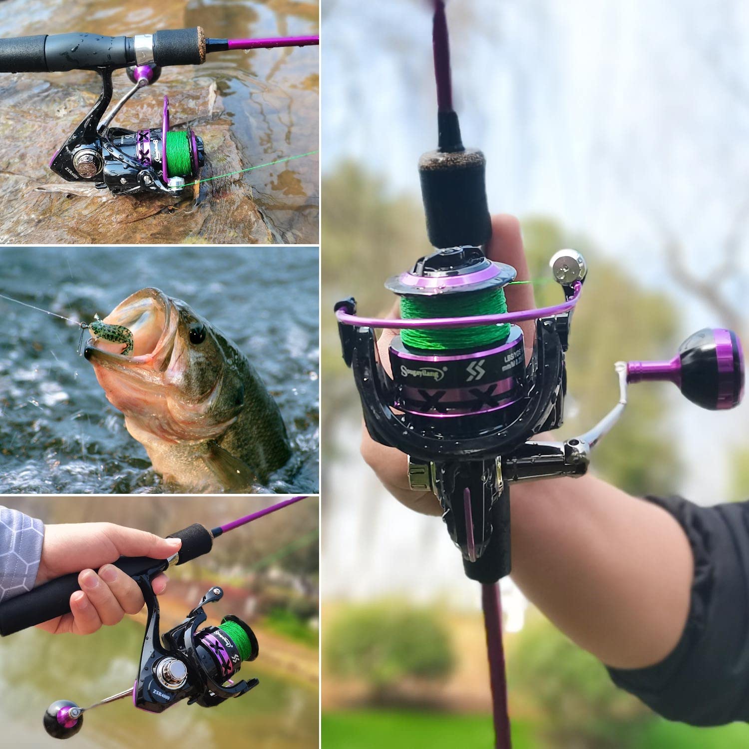 Sougayilang outdoor-fishing-gear-packaging enables easy unboxing and setup.