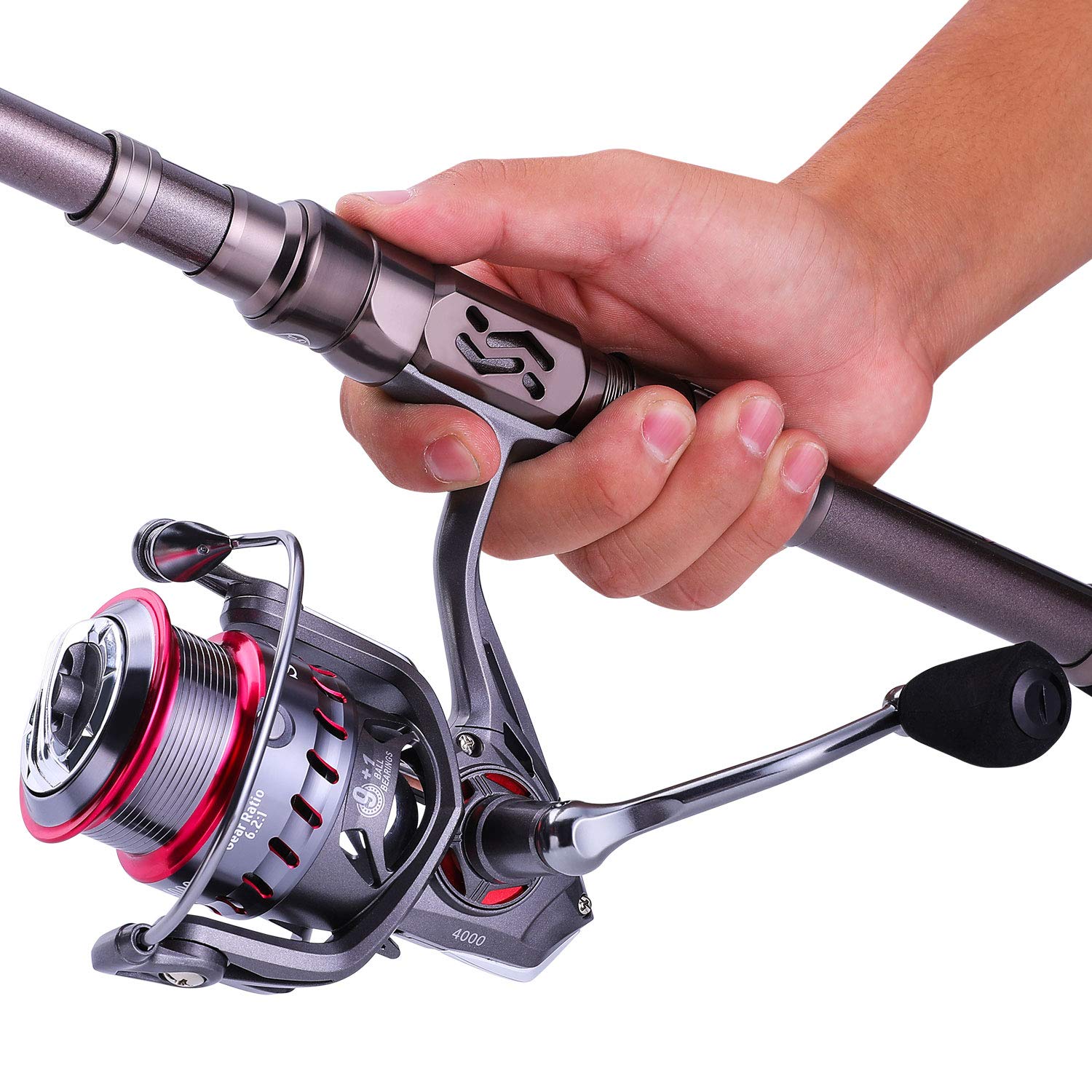 Sougayilang portable travel rod ready for car, boat, or backpack trips.