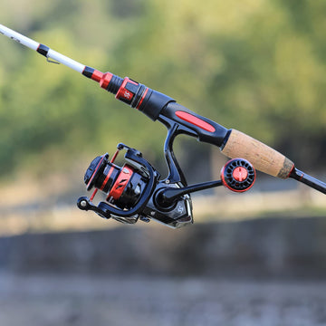 18 lb drag system enables controlled fights with larger bass without surprise