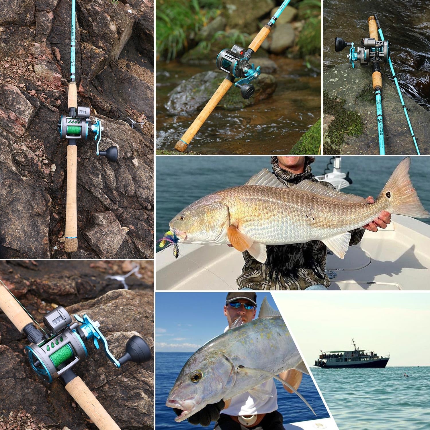 Sougayilang reel-and-rod balance setup shows balanced weight for effortless casts and long days.
