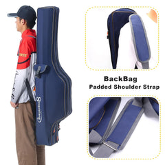 Shoulder strap and dual carry handles for portability