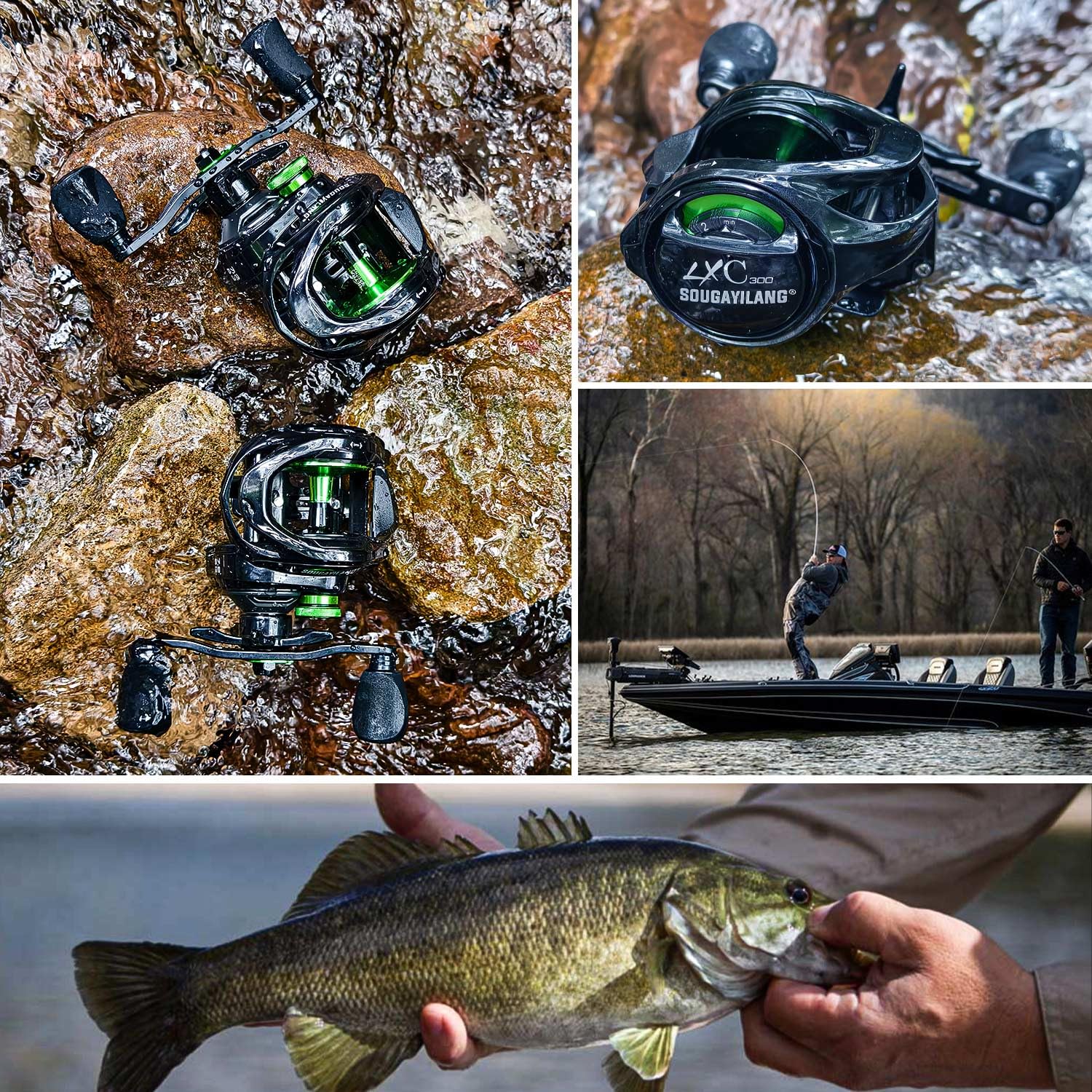 Sougayilang saltwater and freshwater versatility suited for boat, rock, or surf setups.