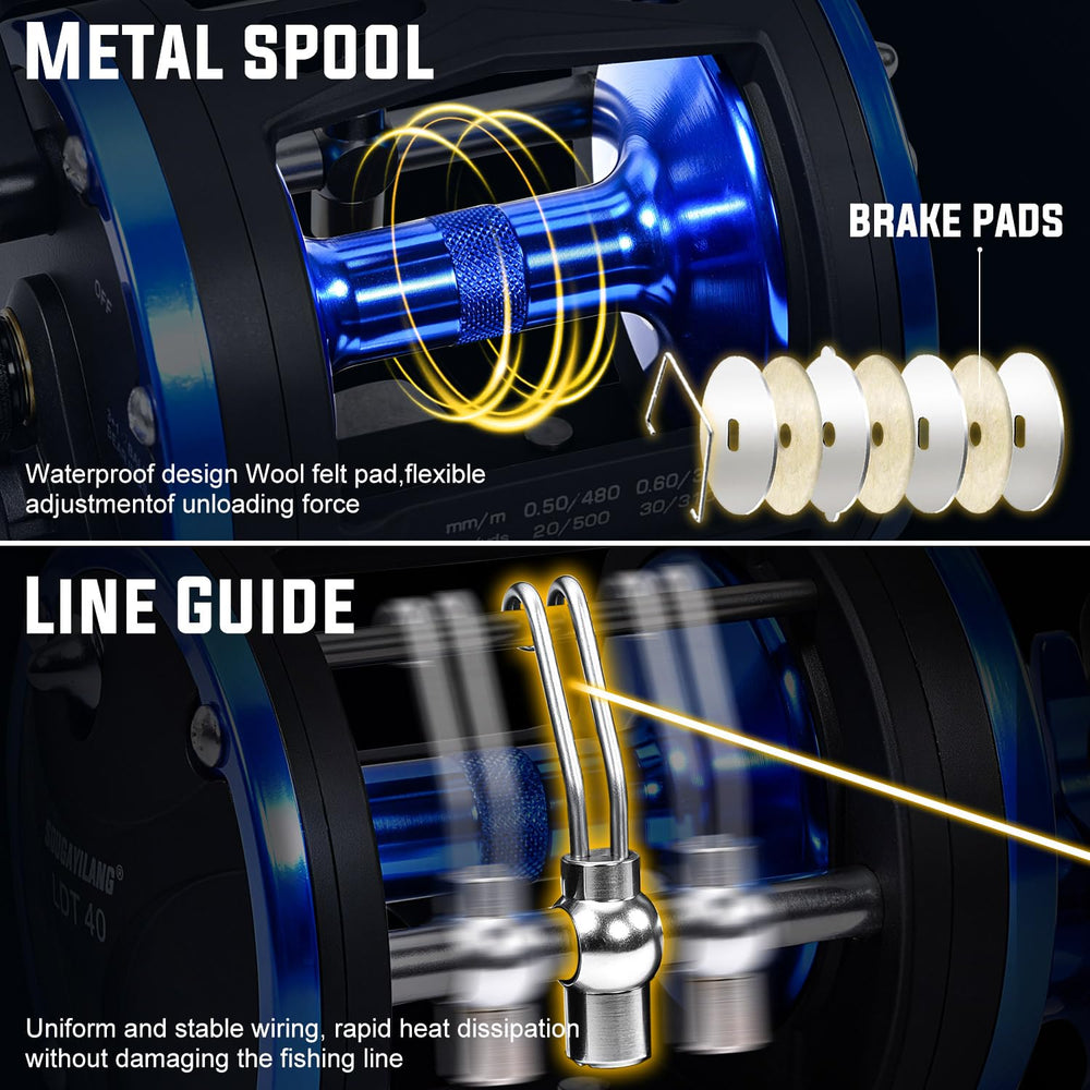 Sougayilang saltwater-ready finish on rod with corrosion resistance for rugged environments.