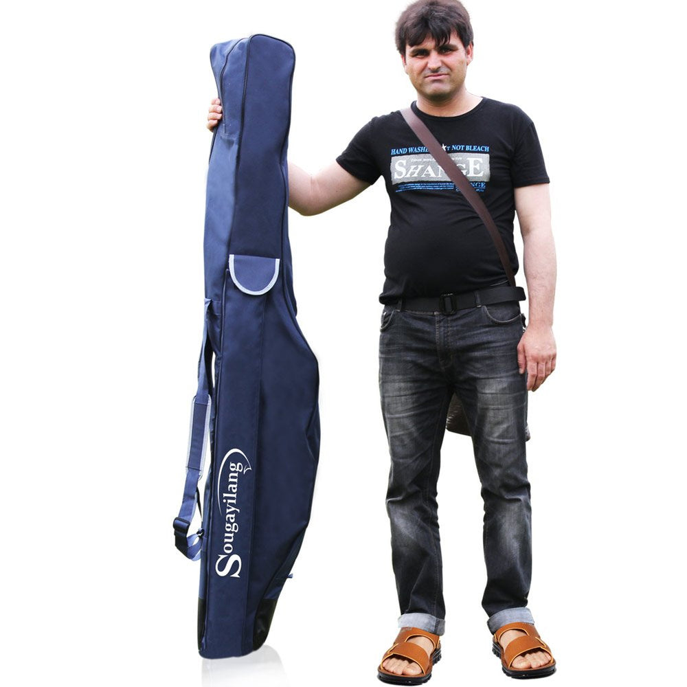 Sougayilang soft fishing rod case carrier bag exterior