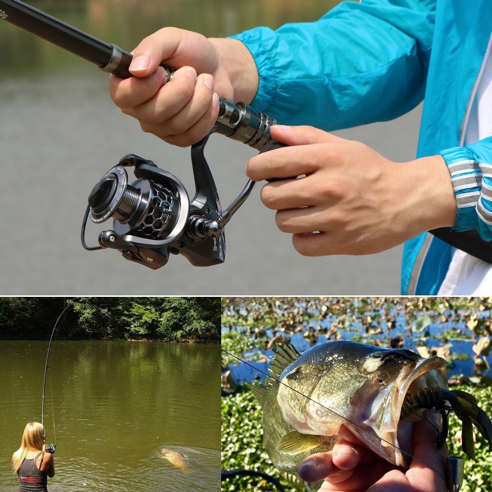 Sougayilang spare spool included adds versatility for different lines and conditions.