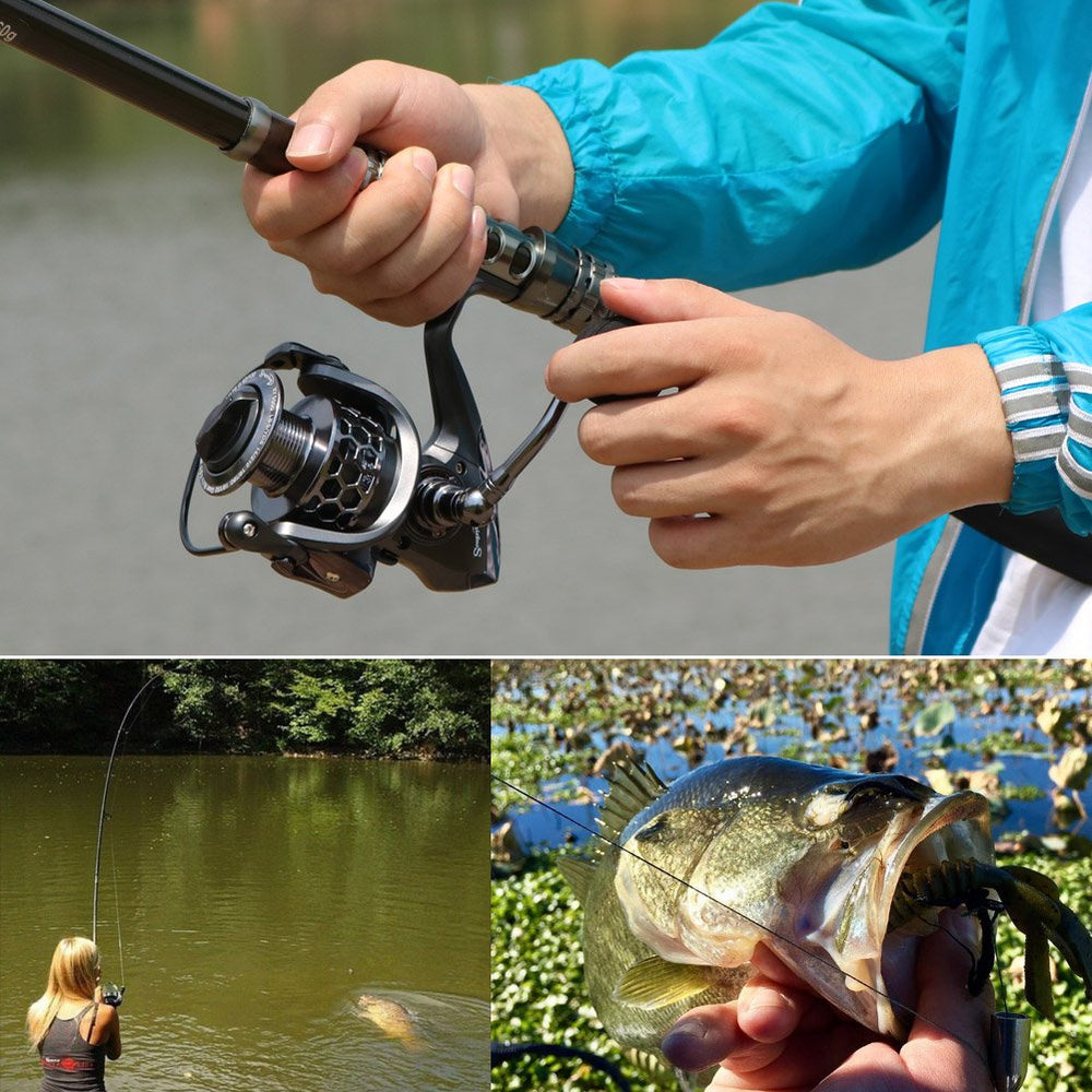 Sougayilang spare spool included adds versatility for different lines and conditions.
