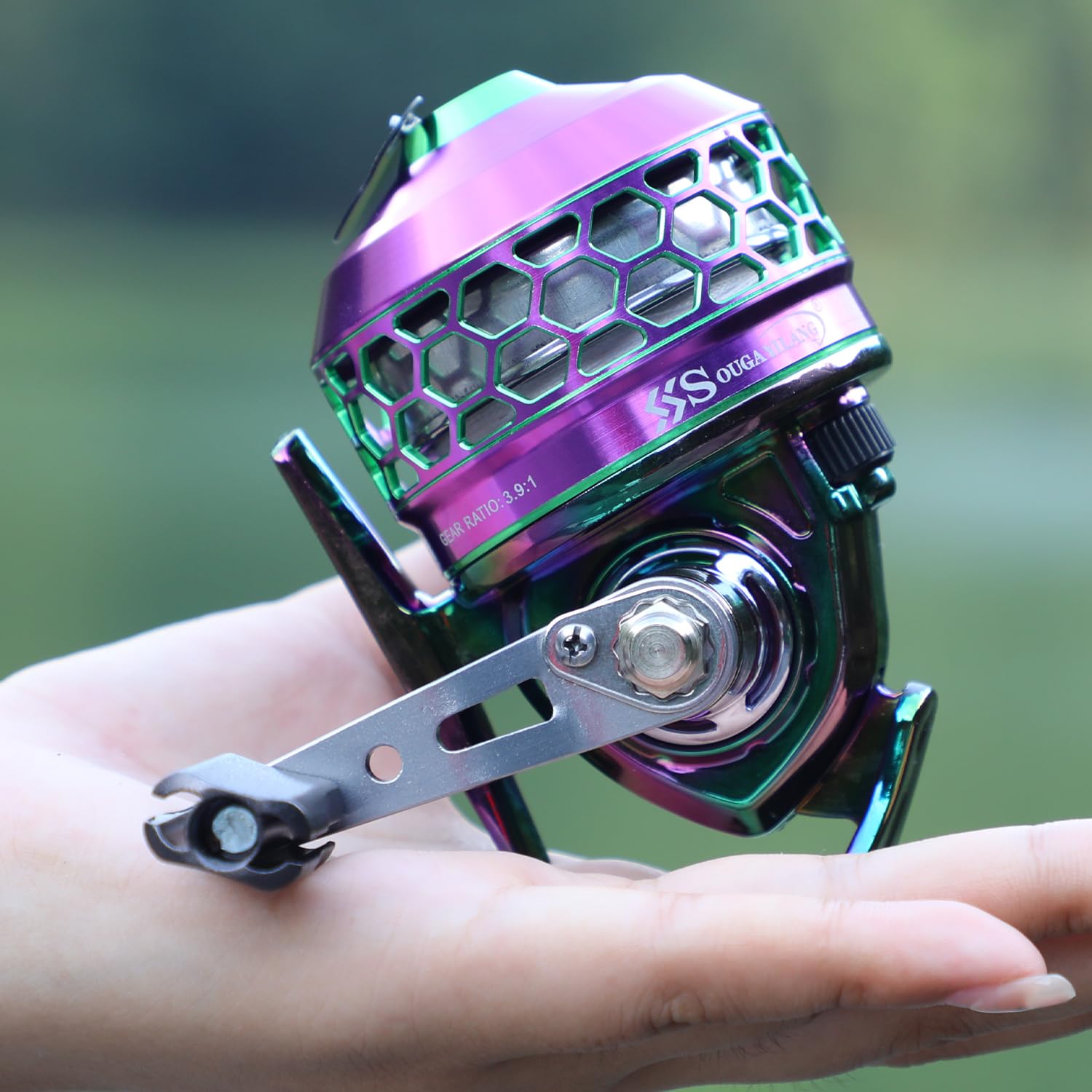 Sougayilang Spincast Reel displayed in its packaging box