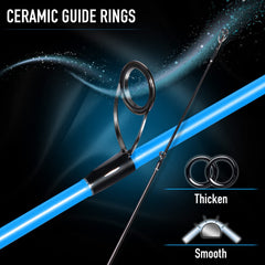 Sougayilang spinning reel comfortable handle for extended casts and grip