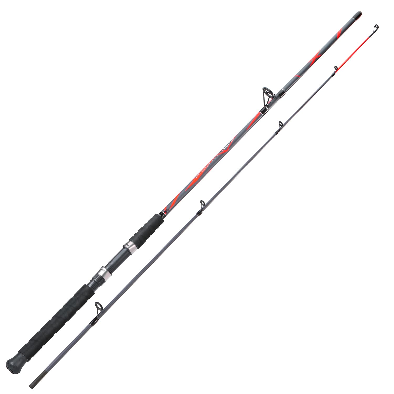 Sougayilang Spinning Rod Red Full Length 7ft