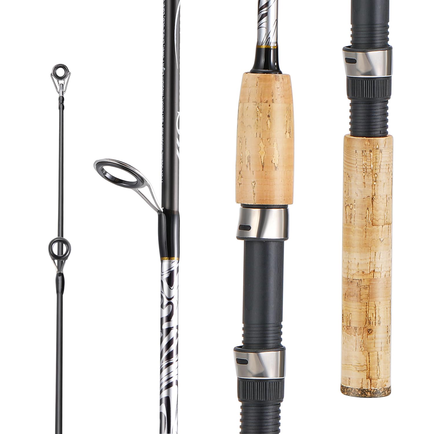 Sougayilang carbon-glass-blend spinning rod highlights lightweight sensitivity for trout and panfish
