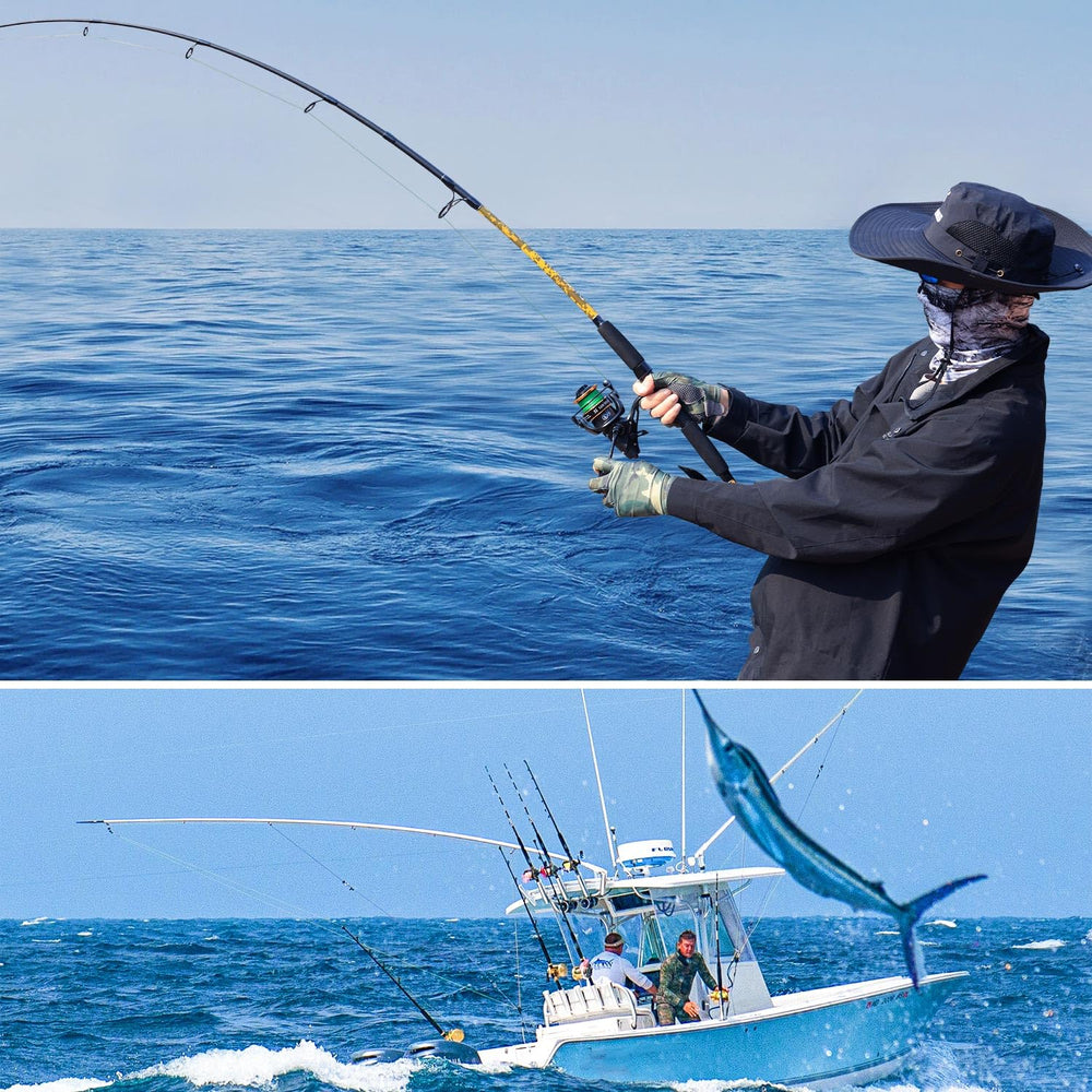 All-weather, durable and portable rod and reel