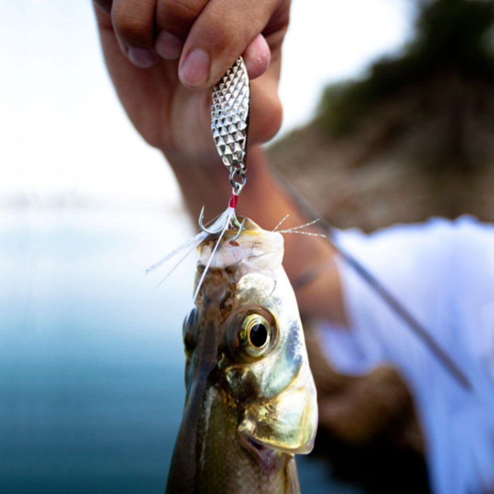 Spoon lures ready for trout and bass fishing