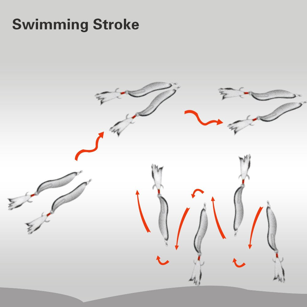 Spoon lures close-up highlight S-shape design