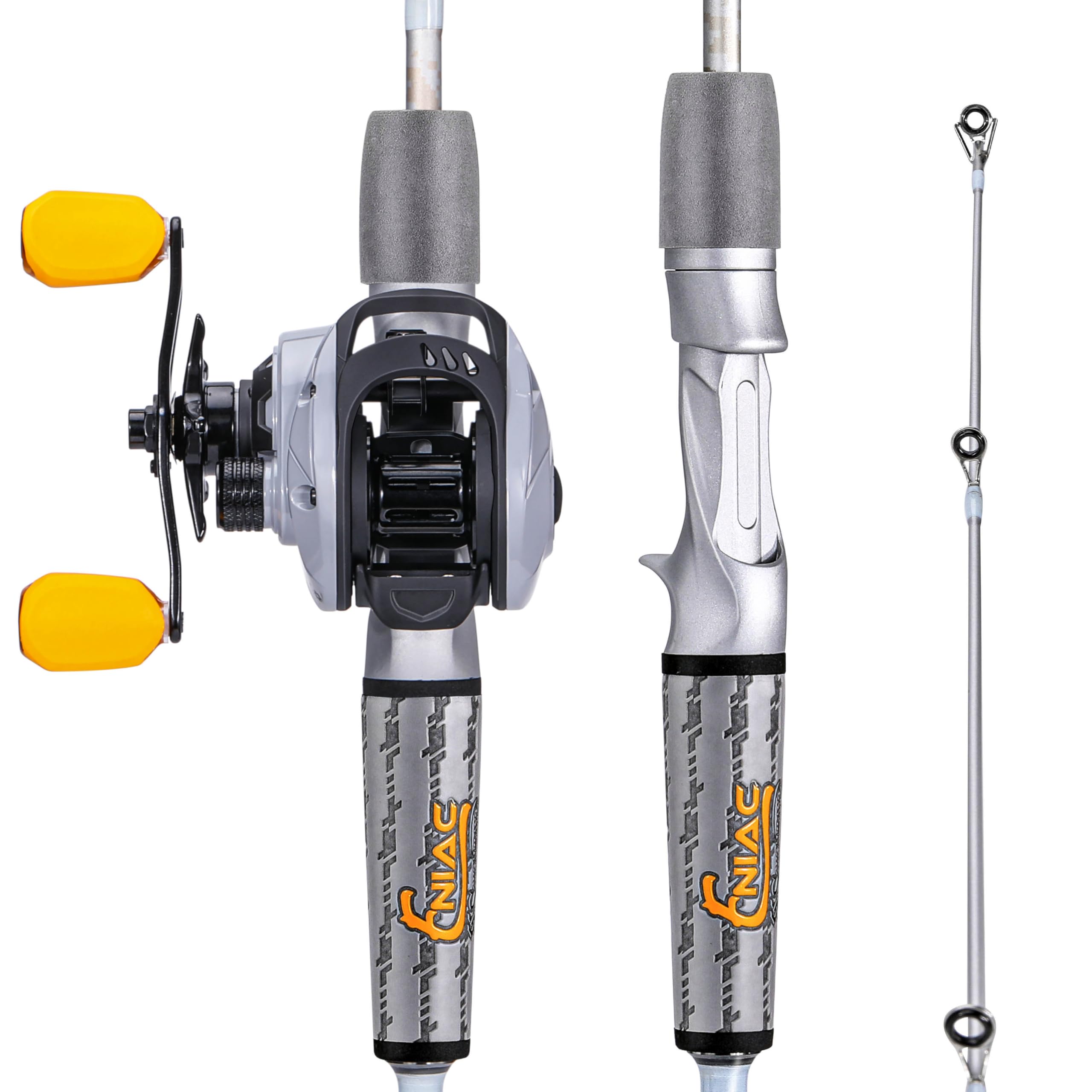 Sougayilang stainless guides aluminum oxide reduce line friction for smoother casts.