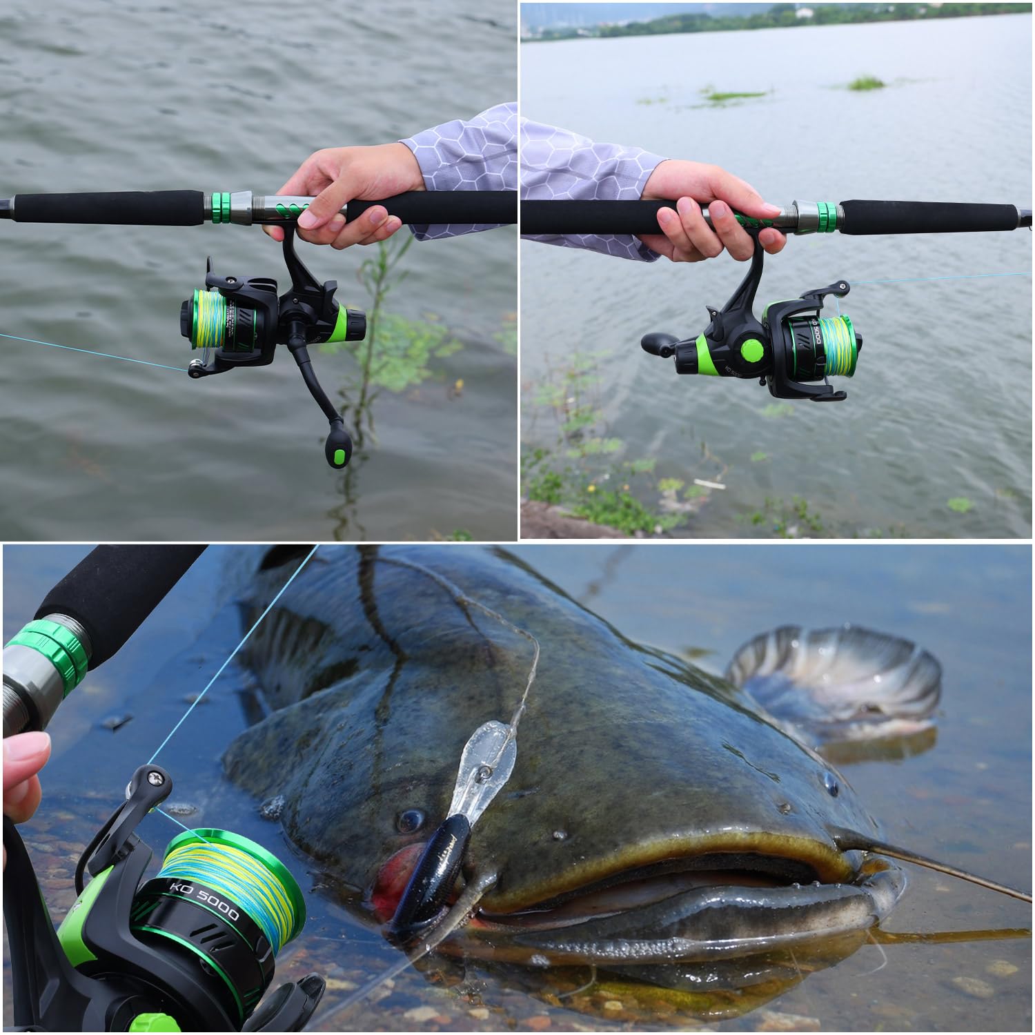 Sougayilang Subdue catfish set—versatile for redfish, stripers, and more.