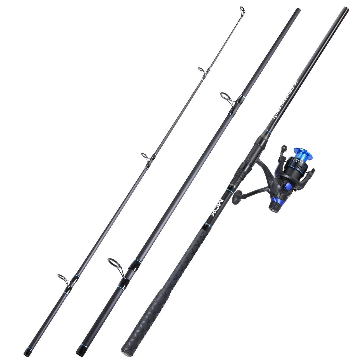 Sougayilang surf rod combo three-piece kit ideal for compact travel and quick setup.
