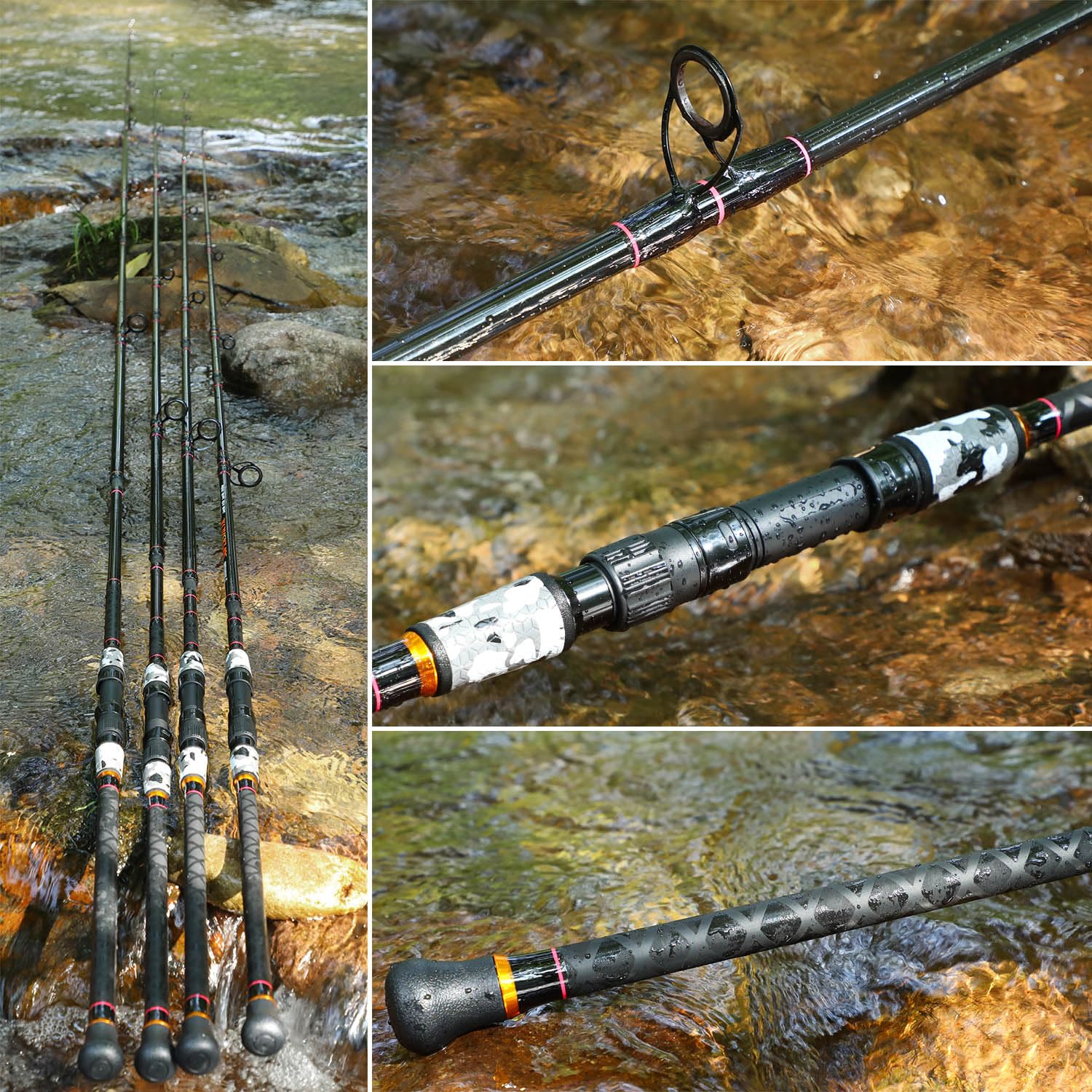 Sougayilang twelve-foot length balances casting distance with control.