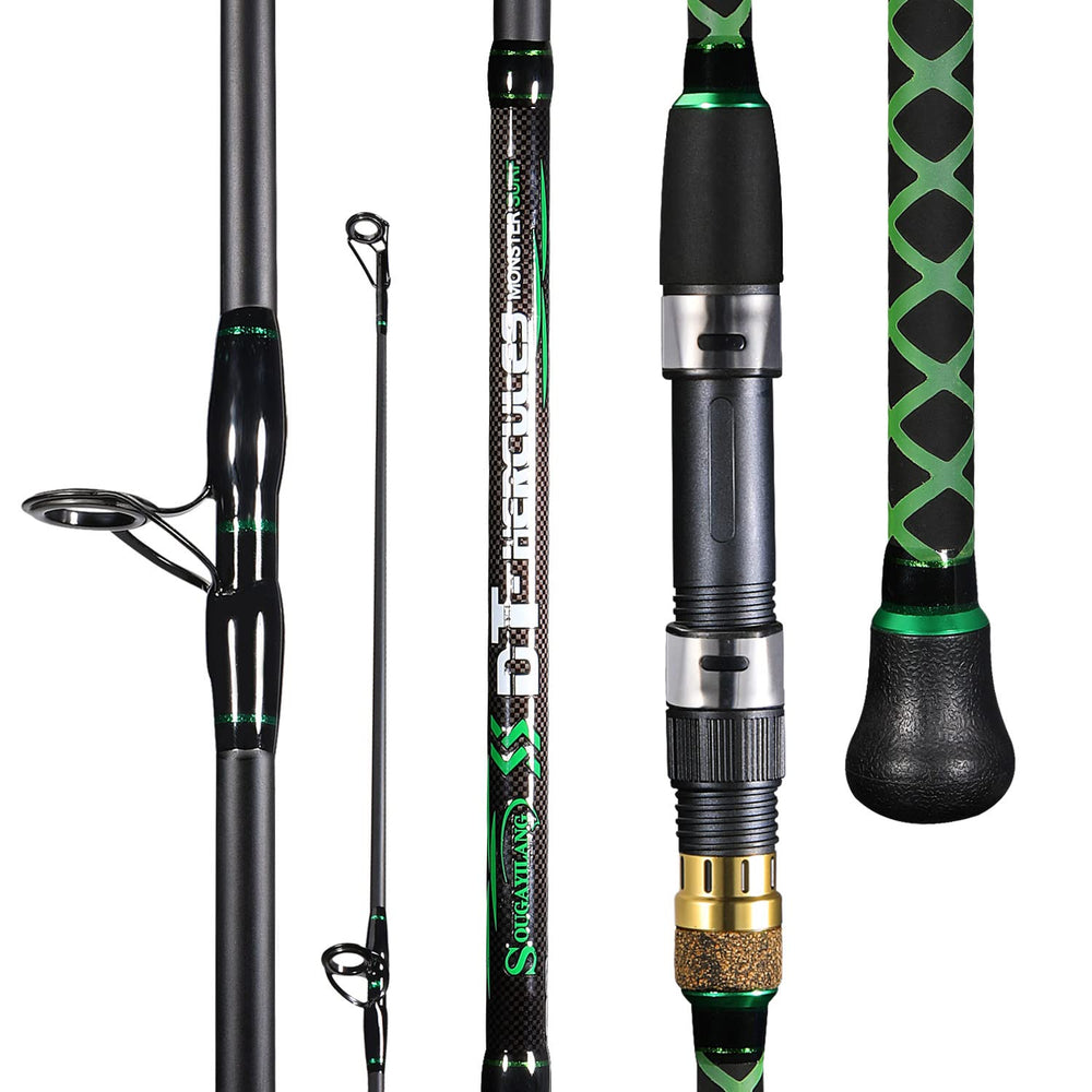 All components for saltwater beach fishing rod