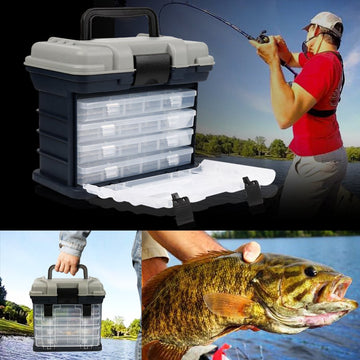 Sougayilang high-strength ABS box supports up to 50kg load for heavy gear