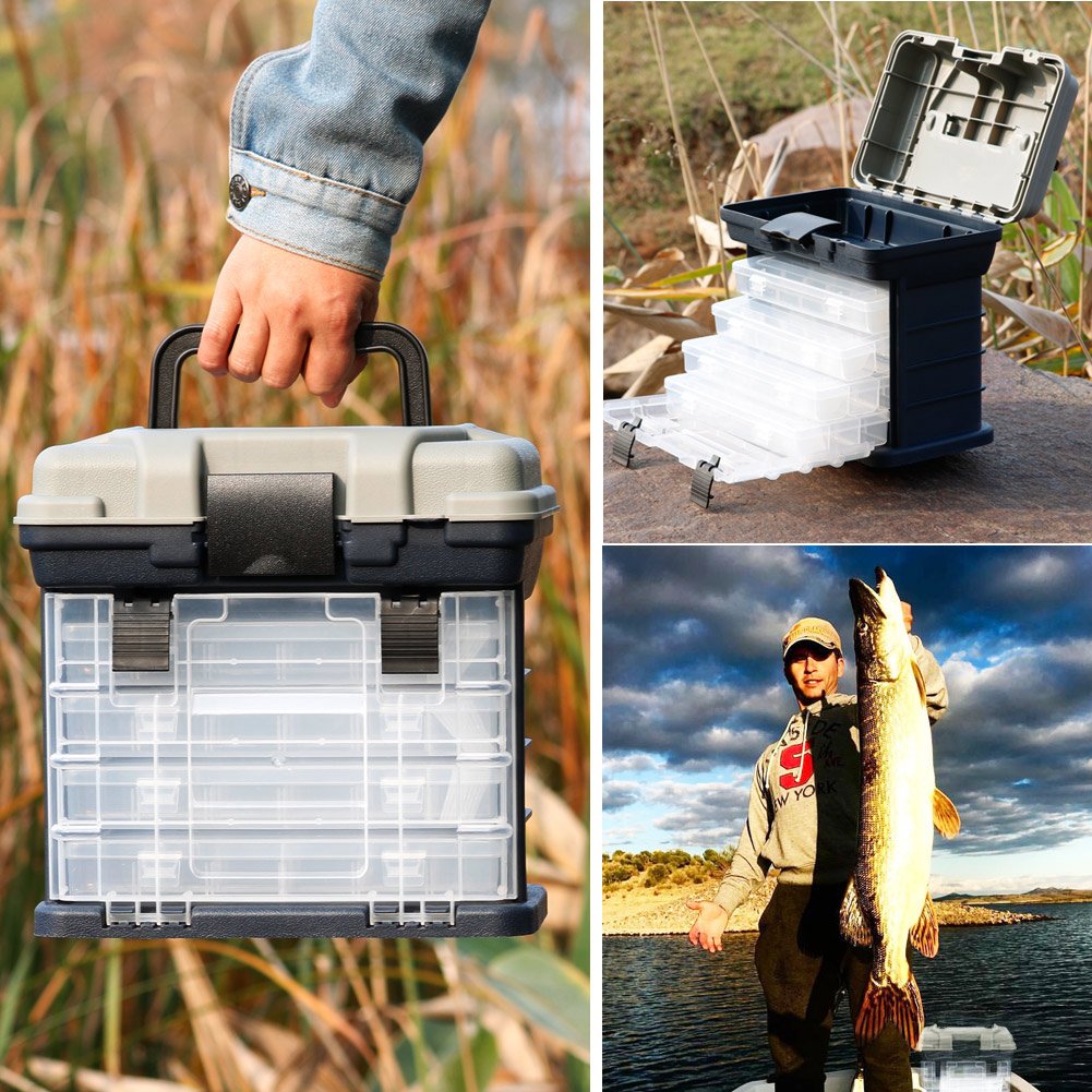 Sougayilang box lid and latch illustrate secure transport on rough seas