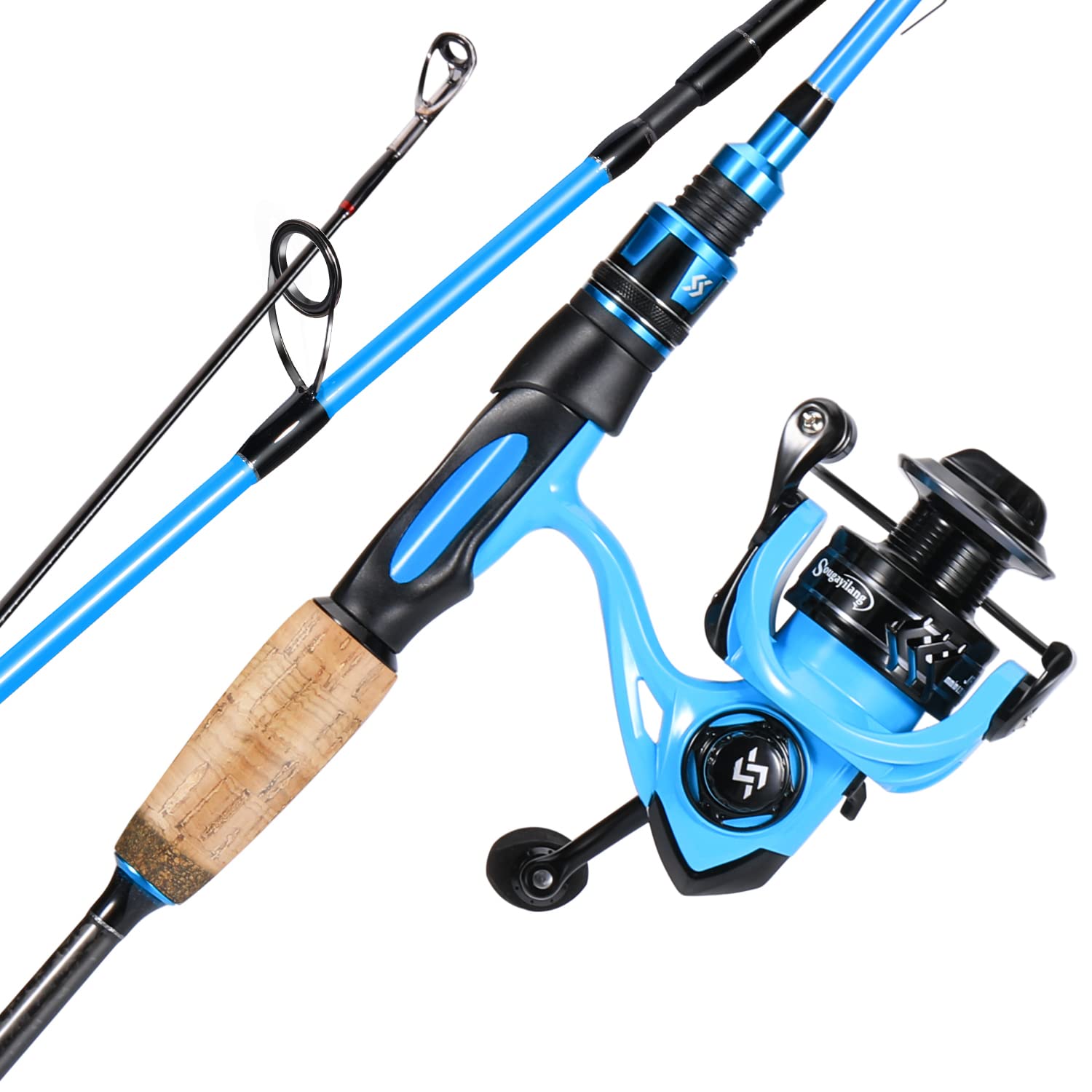 Sougayilang TES blue 6.9ft fishing pole overview for versatile freshwater action