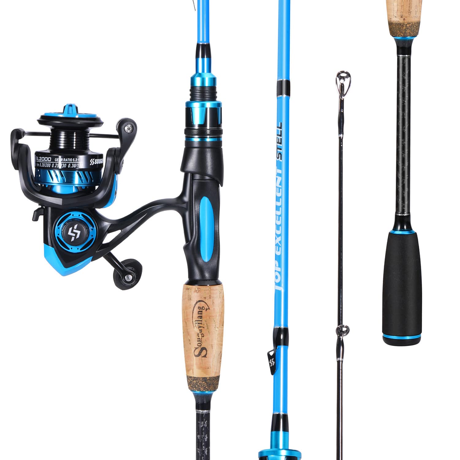 Sougayilang TES rod lightweight construction highlighted for comfortable all-day fishing