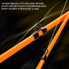 Sougayilang two piece blank rod demonstrates portable travel design
