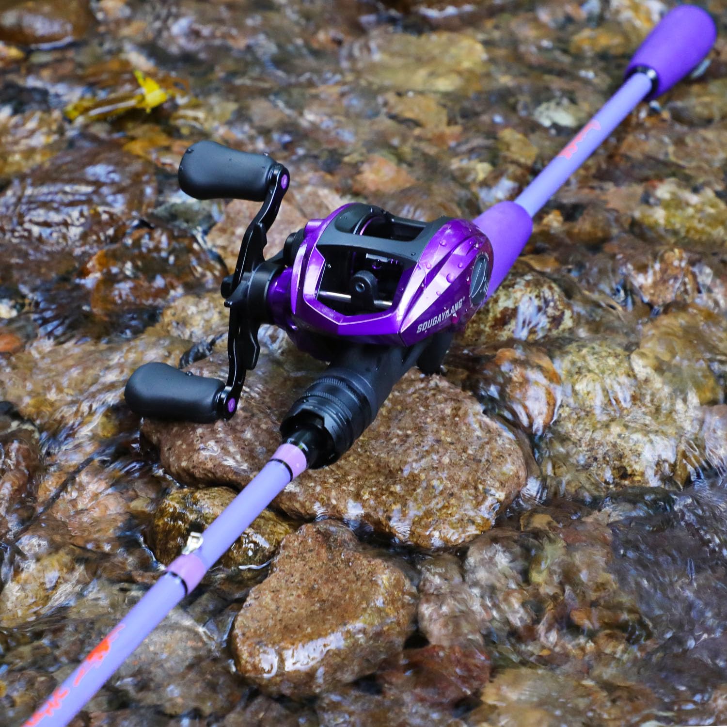 Sougayilang Voidflare ergonomic reel design supports comfortable long fishing sessions.