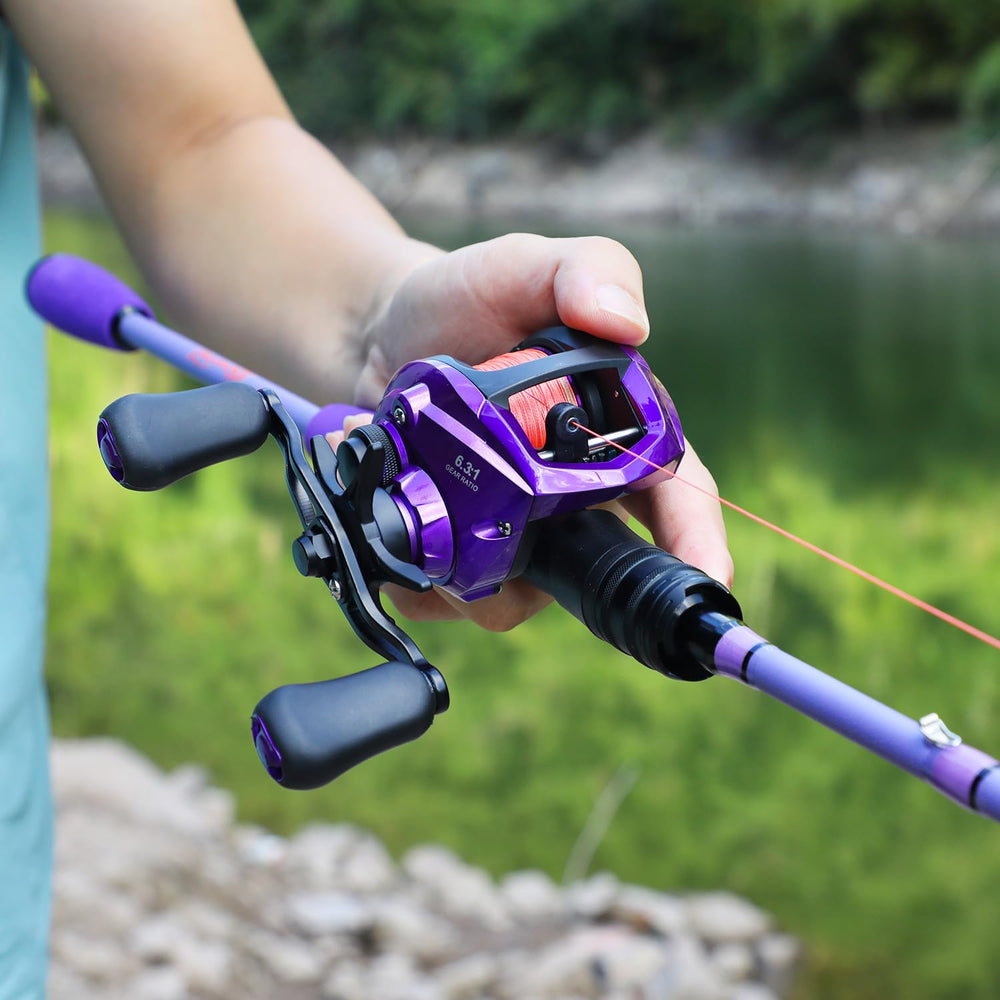 Sougayilang Voidflare rod breakdown for easy transport and compact storage.