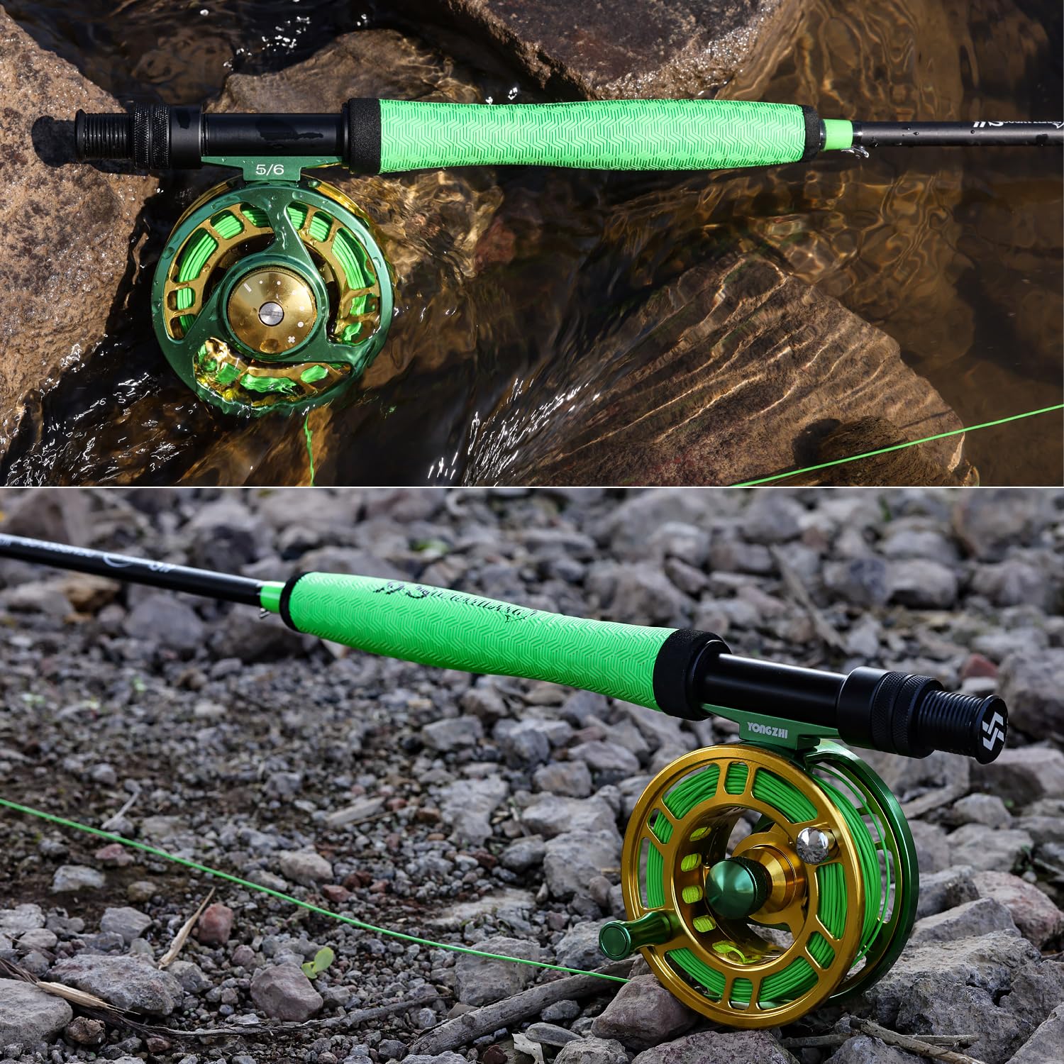 Beginner-friendly Sougayilang fly fishing setup