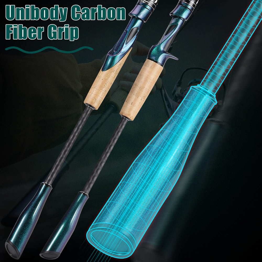 Spinning and casting rod from Sougayilang in gradient color
