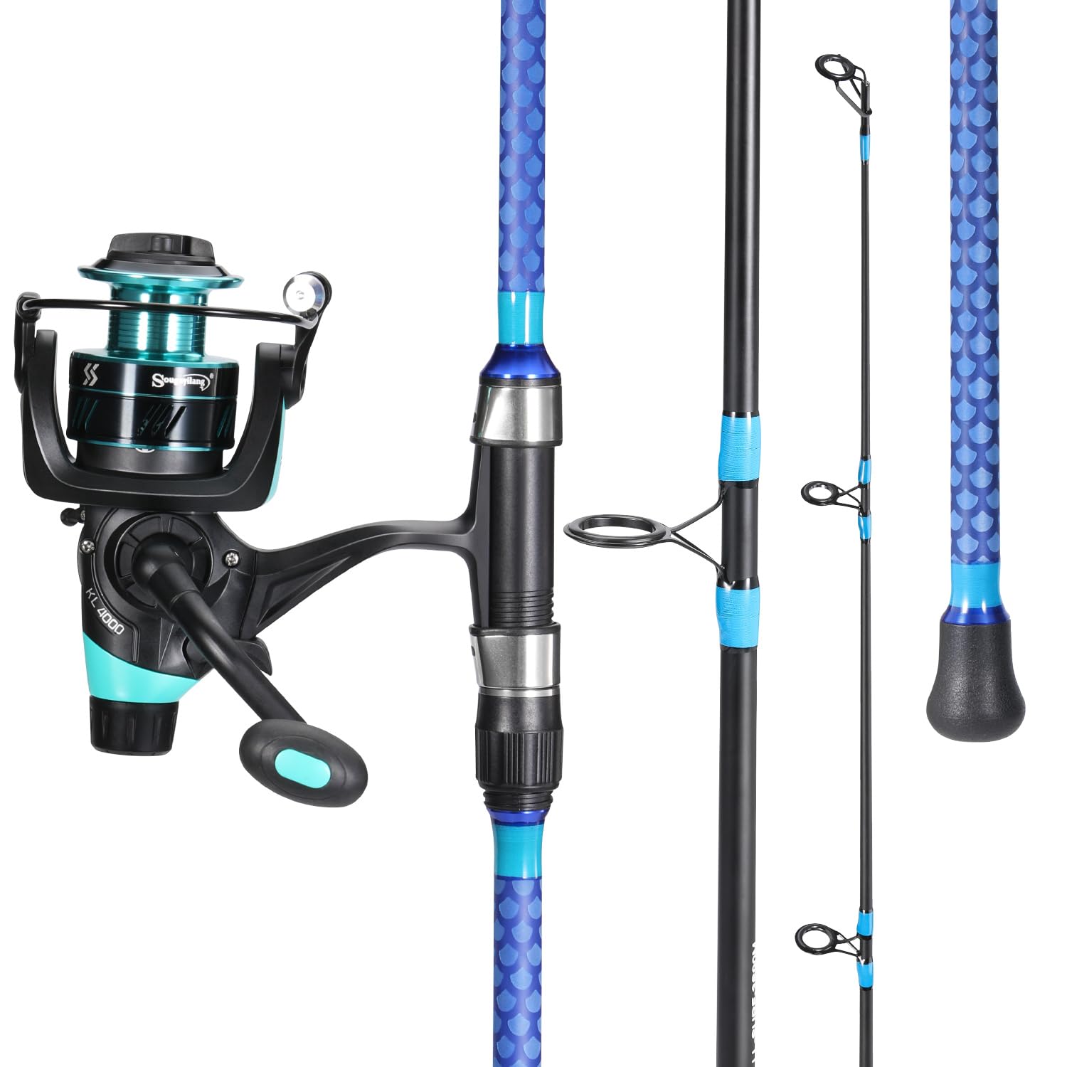 KO4000 reel with 13+1 stainless bearings
