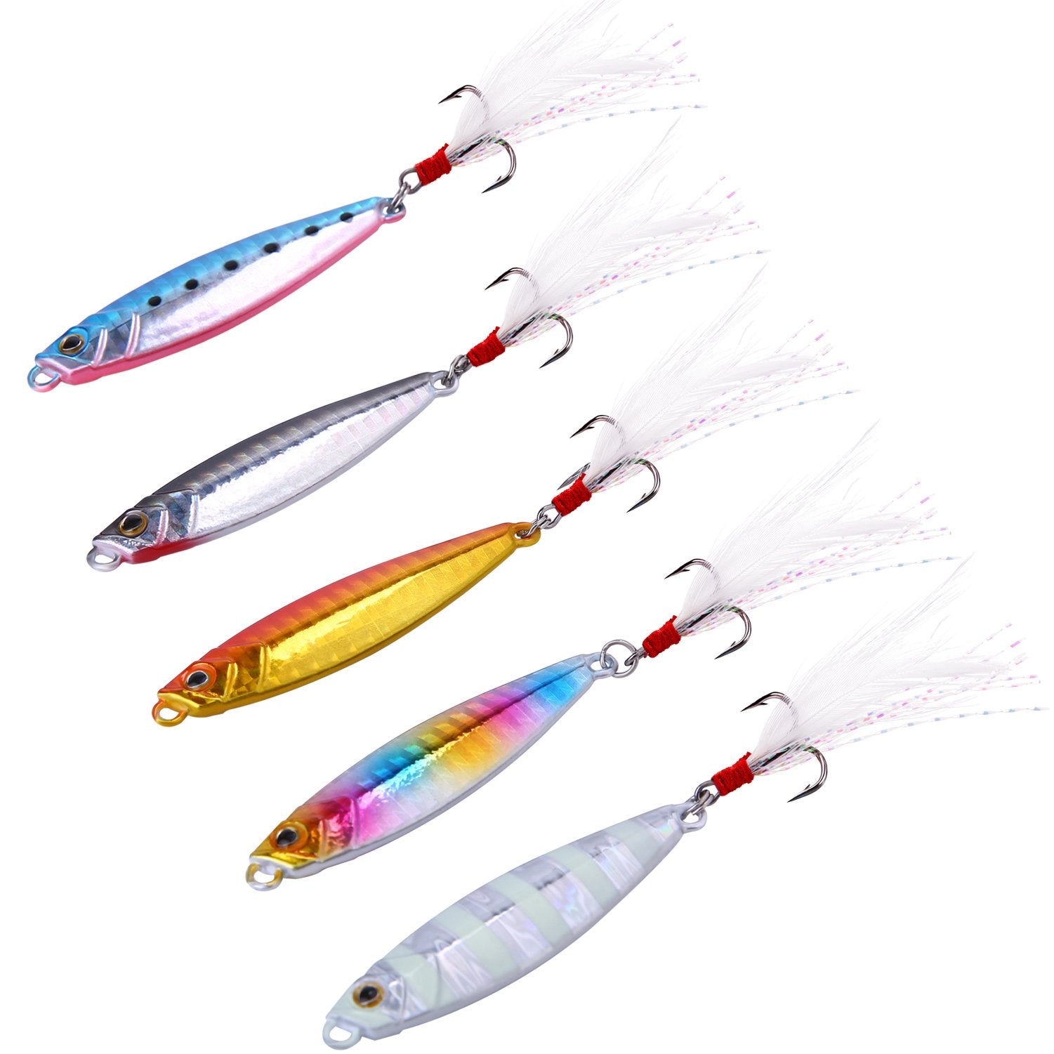 Sougayilang micro jig 33g 5pcs box display
