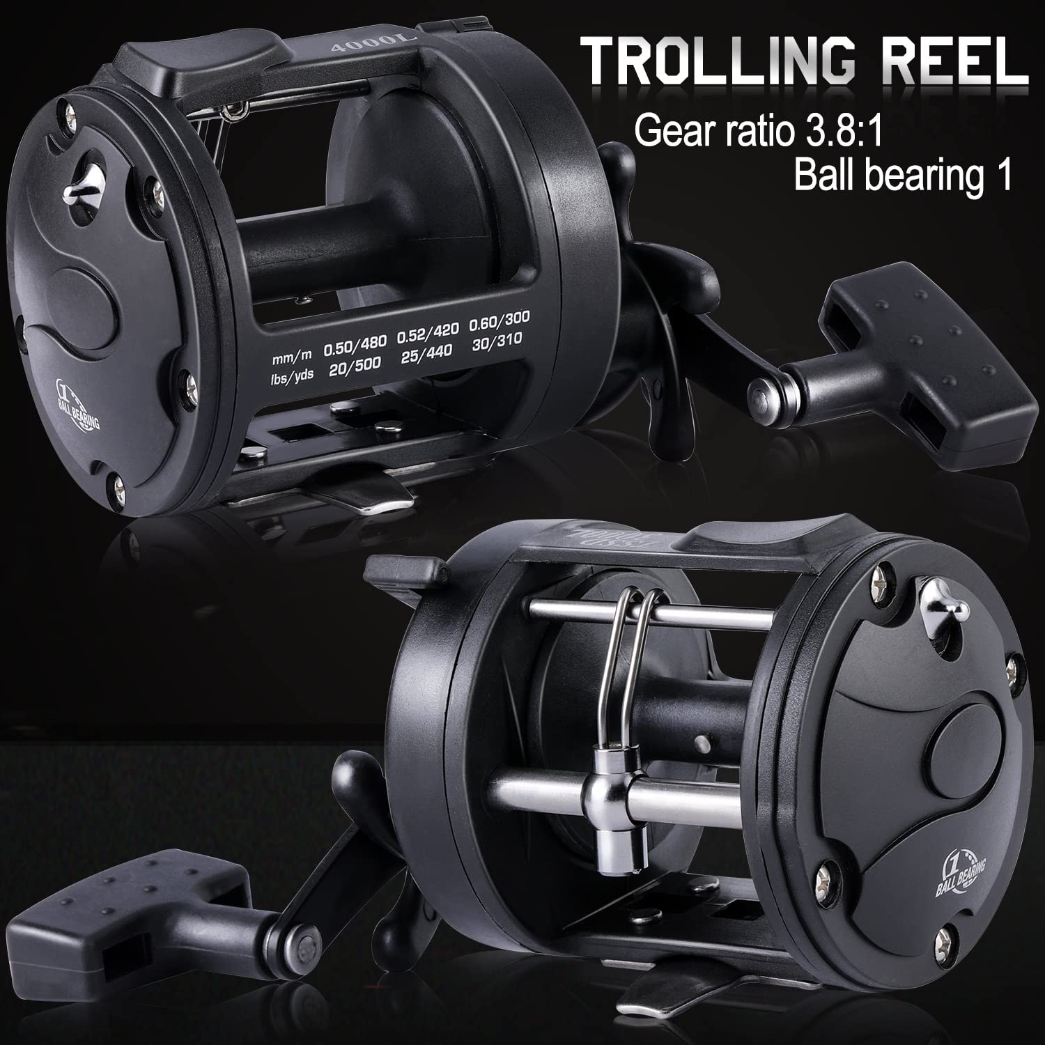 Centrifugal brake system on Sougayilang reel