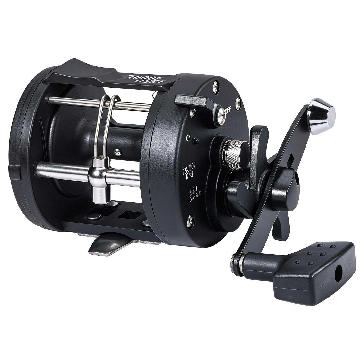 Sougayilang round baitcasting reel front view