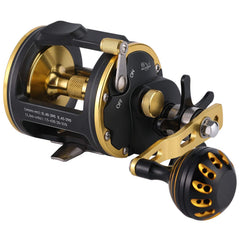 SHA40-Golden reel side profile and handle