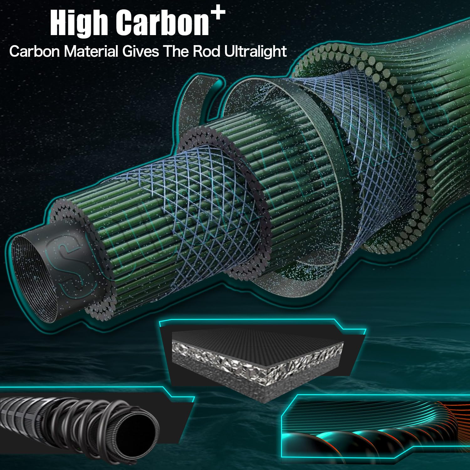 Textured shrink-tube grip for wet grip