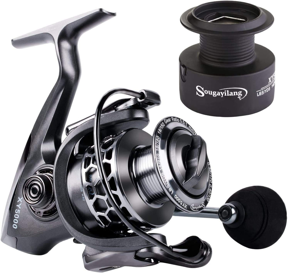 Front view of Sougayilang XY2000 fishing reel
