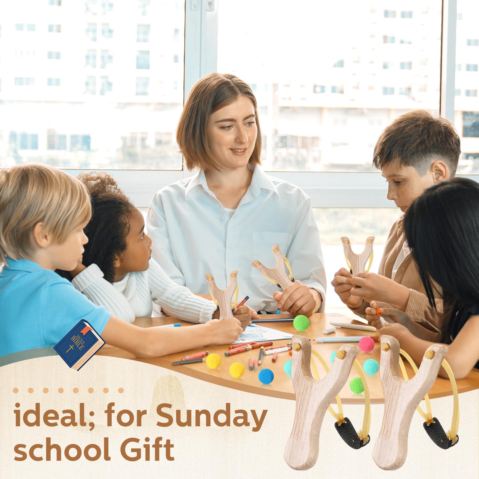 Soulchen organza bags store slingshots and accessories for neat, portable play