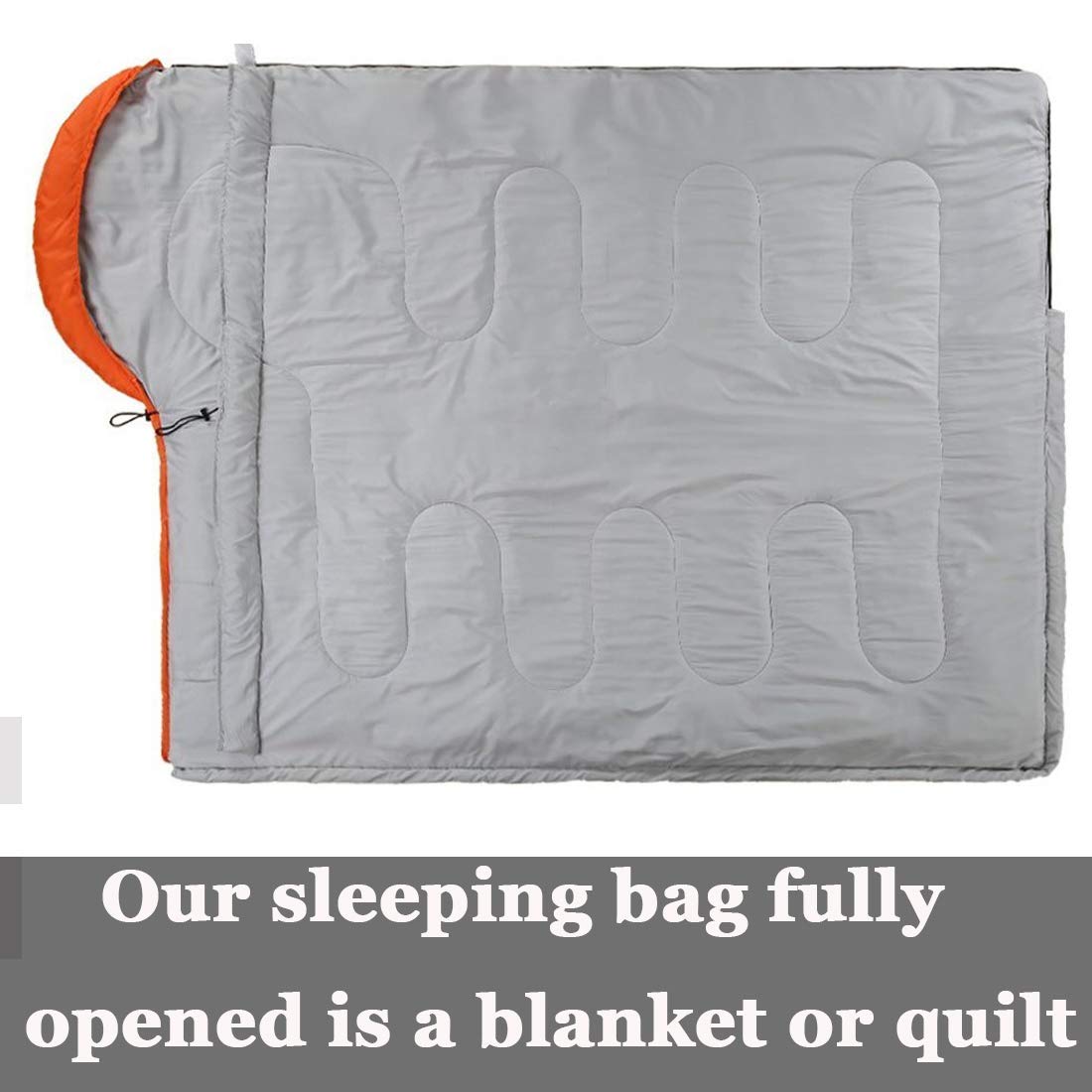 SOULOUT Mandarin Red interior lining feels soft for skin-friendly sleep